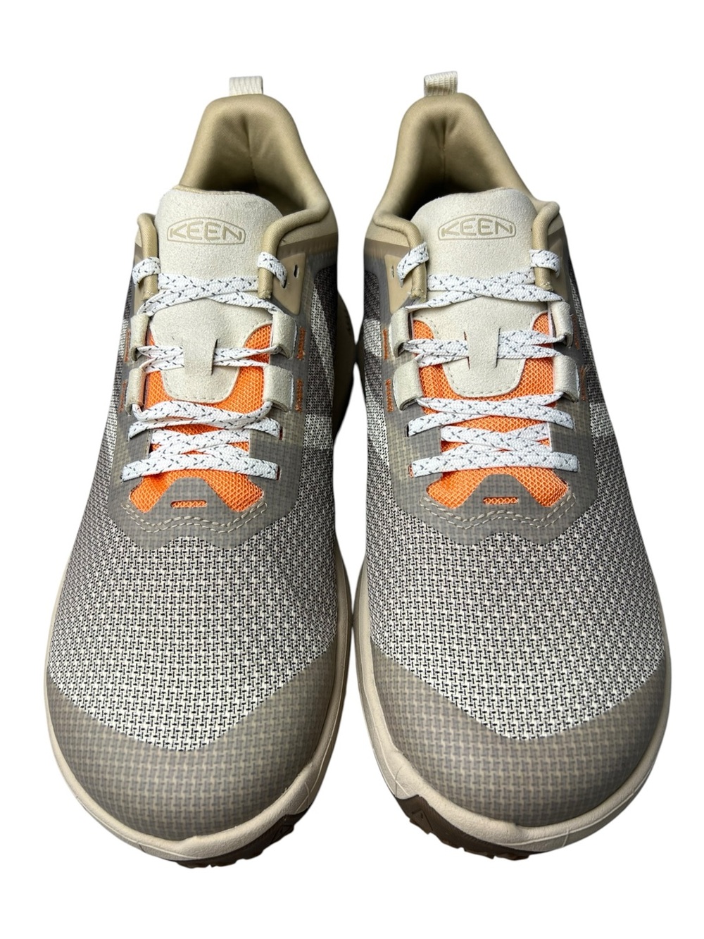 Keen Women’s 450 Dirt Hiking Shoes Size 10.5W In Birch/Nectarine Color way EUC - Picture 4 of 13